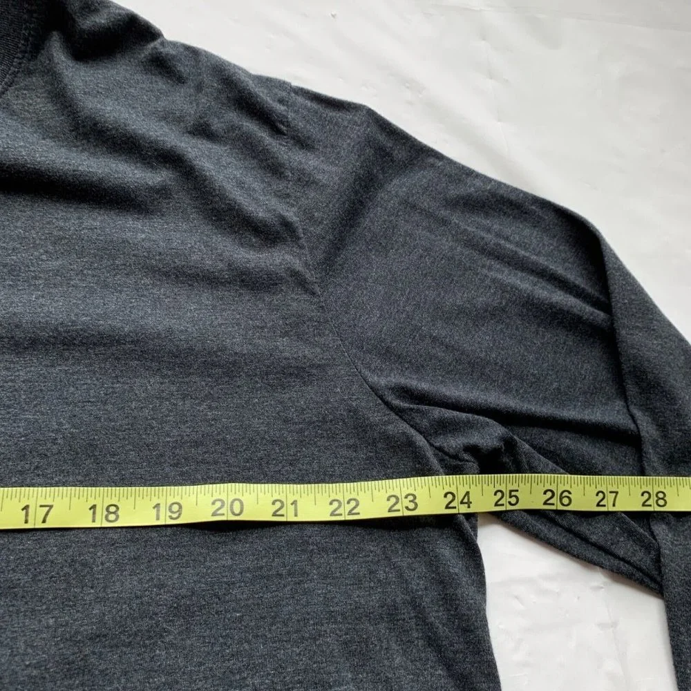 Levi's Henley T Shirt Top Mens‎ 2XL Gray Thermal Long Sleeve Casual Outdoor NEW
